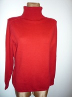 BECK GOLF czerwony 85% MERINO WOOL 15% CASCHMIR 40 42