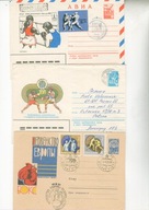 Zawody bokserskie-ciekawe koperty ilustrowane