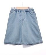 Krótkie Spodenki Szorty Wysoki Stan Niebieskie Shein |R. 16 Lat/M