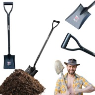 ŁOPATA SZPADEL METALOWA OGRODOWA PIASKOWA DO OGRODU PIASKU ŻWIRU
