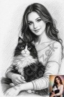 Realistyczny Portret Szkic OŁÓWKIEM z Twojego zdjęcia A3 + Ramka Gratis