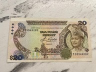 Malezja - 20 ringgit - rzadki