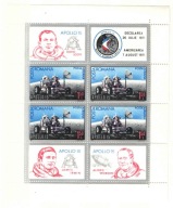 Rumunia Mi. 2969 blok 88 czyste ** - kosmos