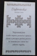 AFORYZMY DĄBROWSKA Maria