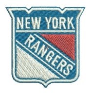 Termo Naszywka New York Rangers NHL Hokej Haftowana Naprasowanka