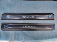 PORSCHE GT4 RS NAKŁADKA LISTWA PROGOWA CARBON 98150498156 98150498256 NOWY