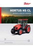 Zetor Hortus HS 65, CL 65 - instrukcja obsługi ciagników PL (2019)