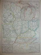 Indiana Ilinois Missuri,Ilinois,Ohio,,Kentucky end. 1850 rok,staloryt