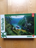Puzzle Trefl 1000 Wodospad " Siedem sióstr"