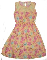 NUTMEG SUKIENKA SUKIENECZKA KWIATY J NOWA