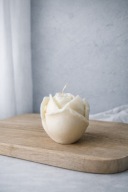 Świeca sojowa kwiat Róża średnia | noya