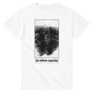 ZUO BOBREM ZWYCIĘŻAJ UNISEX T-SHIRT BAWEŁNIANA