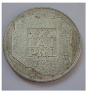 Srebrne 200 zł XXX Lat PRL 1974r. Ag. PRL