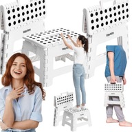 TABORET STOŁEK SKŁADANY ANTYPOŚLIZGOWY – KRZESŁO / PODEST / SCHODEK