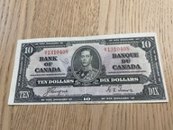 Kanada - 10 dolarów - 1937 - rzadki