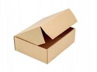 Karton fasonowy składany 260x160x70 mm Brązowy Fala E Pudełko A5 20 szt.