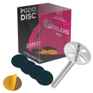 Frez Pododisc Staleks 10 mm srebrny