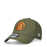 MANCHESTER UNITED Licencjonowana bawełniana czapka z daszkiem NEW ERA khaki