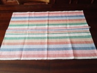 Ściereczka lniana z lnu PRL - 73cm x 50 cm - nieużywana !