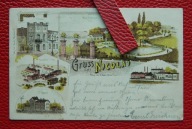 MIKOŁÓW - litografia - Fabryka Papieru