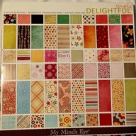 Mega zestaw 255 szt papierów do scrapbookingu