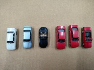 Sześć modeli osobowych BMW,1 /87, różne: M3, Z4, 520i, 325i