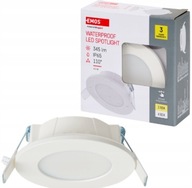 OCZKO PODTYNKOWE LED 4,5W WODOODPORNE 345 LUMENÓW 2700K/4000K KĄT 110°