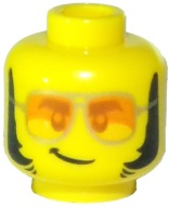 LEGO - Główka głowa męska w okularach przeciwsłonecznych - 3626cpb2540