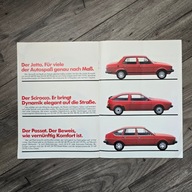 VW Volkswagen 1983 Santana Passat Scirocco Jetta Golf Cabrio Golf DerbyPolo