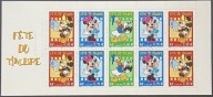 Francja 2004 Znaczki Zesz 63 ** Disney Myszka Mickey Kaczor Donald Minnie