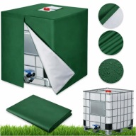 POKROWIEC PLANDEKA NA ZBIORNIK WODĘ MAUZER 1000L ZIELONY WODOODPORNA OSŁONA