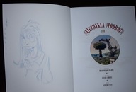 Niezwykła podróż tom 1 Silvio Camboni Autograf Rysunek Komiks