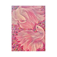 Plakat „Różowe Bojowniki” – Artystyczny Plakat do Wnętrz