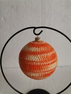 bombka na choinkę śr.8 cm HAND MADE