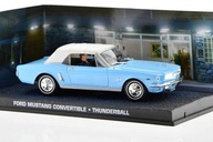 FORD MUSTANG CONVERTIBLE THUNDERBALL BOND 1/43