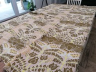 ZASŁONA KUPON MATERIAŁU KWIATY ART-DECO 200 x 230