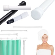 DRĄŻEK PRYSZNICOWY ROZPOROWY DO ZASŁONY KARNIS NA UBRANIA TELESKO 70X120CM