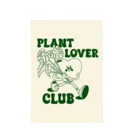 "Zielona Pasja" – Plakat Dekoracyjny "Plant Lover Club"