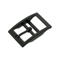 Klamra rymarska do obroży 25 mm – Czarny matowy