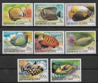 Zair xx M548,a fauna ryby MNH VF 2skany