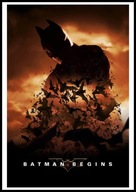 A2 PLAKAT FILMOWY FILM BATMAN POCZĄTEK, BATMAN BEGINS (2005)