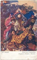 Bitwa pod Grunwaldem fragment Paweł z Tczewa wyd.Polonia Mal.Jan Matejko.