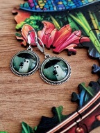 KOLCZYKI – DUSZKI Z KOTKIEM I PARASOLKĄ