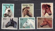 03-Fil61-Polska -1989r Konie rasowe,Mi 3190-95