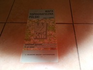 Warszawa Wschód Wojskowa mapa topograficzna Wyszków Łochów Kałuszyn Mińsk