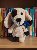 Szydełkowany pluszak Piesek- ręczna robota