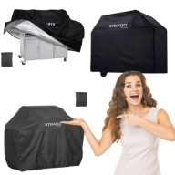 SOLIDNY POKROWIEC WODOODPORNY NA GRILL PLANDEKA 71 x 190 x117cm Etui