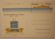 POLSKIE BADANIA NA MORZU 1921 - 1971 - MORSKI INSTYTUT RYBACKI GDYNIA