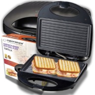 TOSTER OPIEKACZ GRILL DO KANAPEK PANINI TORTILLA 1000W MOCNY DUŻY MOCNY