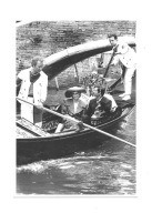 Pocztówka - Książę Karol, Diana w Wenecji i gondolierzy ...